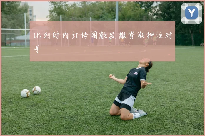 比利时内讧传闻触发撤资潮押注对手